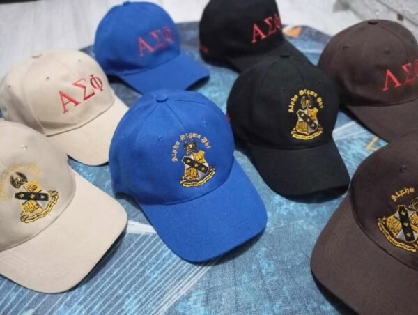 ΑΣΦ Embroidery Baseball Cap - Image 3