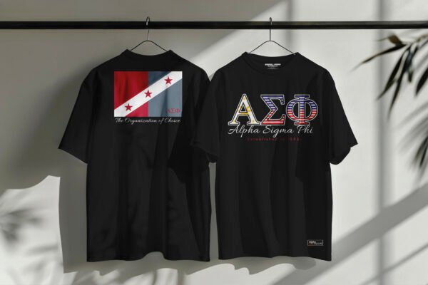 ΑΣΦ Philippines Greek Letter Design T-Shirt - Image 2