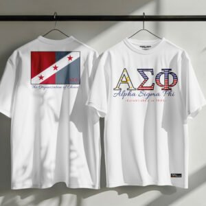 ΑΣΦ Philippines Greek Letter Design T-Shirt