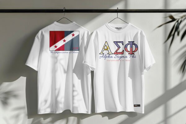 ΑΣΦ Philippines Greek Letter Design T-Shirt