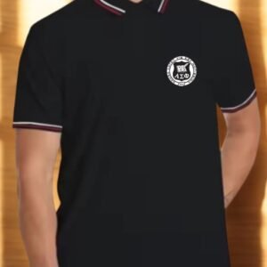 Alpha Sigma Phi Embroidery Polyester Polo Shirt