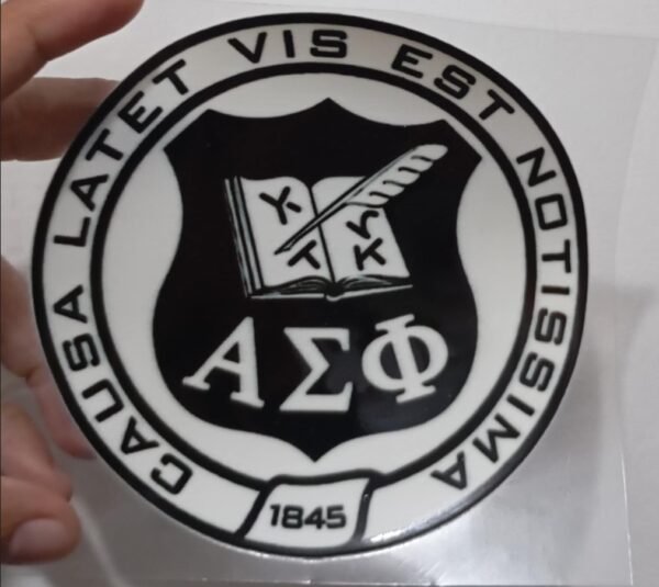 ΑΣΦ UV DTF Sticker 5"- 6" High Quality, Durable, and Versatile - Image 2