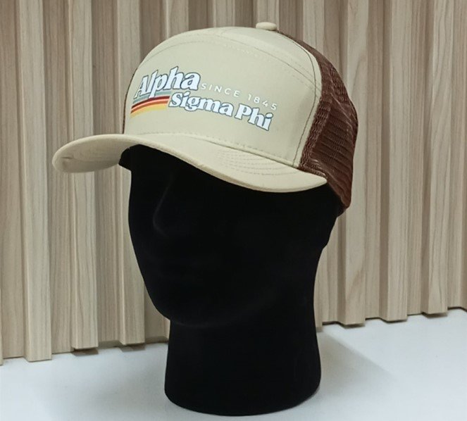 Alpha Sigma Phi Premium Trucker Cap - Image 6