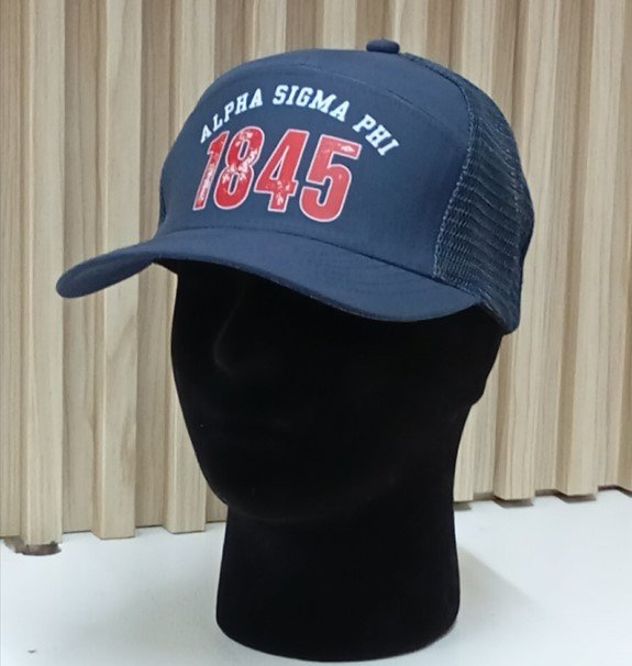 Alpha Sigma Phi Premium Trucker Cap - Image 2